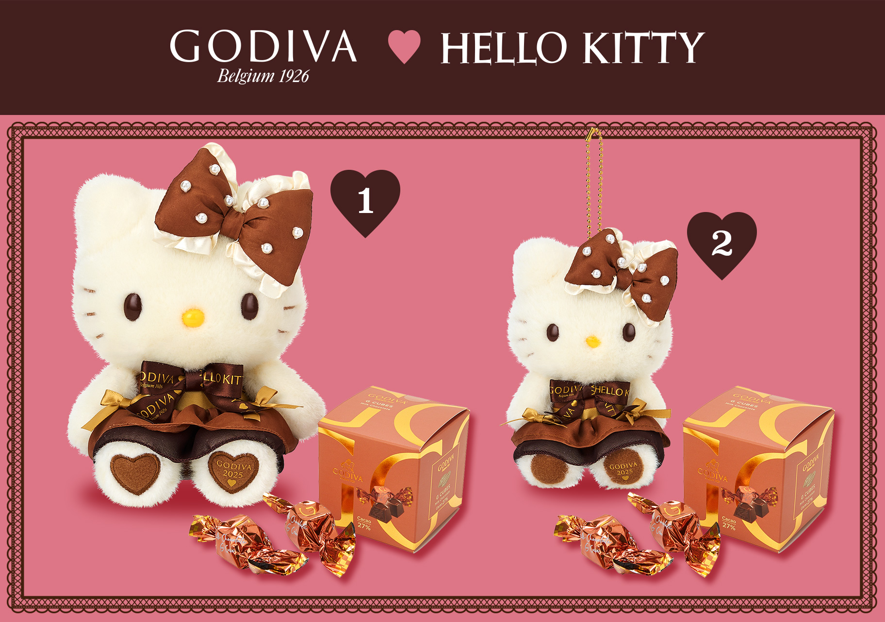 ゴディバ×サンリオ」ふわとろ可愛い最強コラボが2025年も降臨！キティ