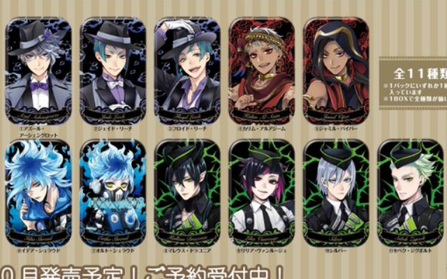 ツイステ』全キャラがラインナップした“ラメキラスクエアカンバッジ