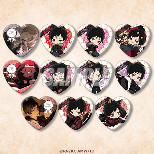 デュラララ』臨也生誕祭2024くじ発売！新進気鋭のイラストレーター