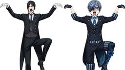 2m！？AGFで『黒執事』シエル＆セバスチャンの描き下ろし等身大抱き枕