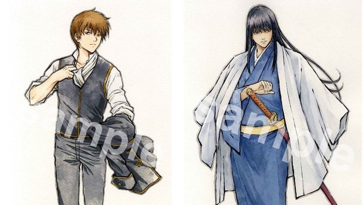 銀魂×じぇいわーるど 花鳥風月」に桂小太郎＆沖田総悟が登場！凛とした