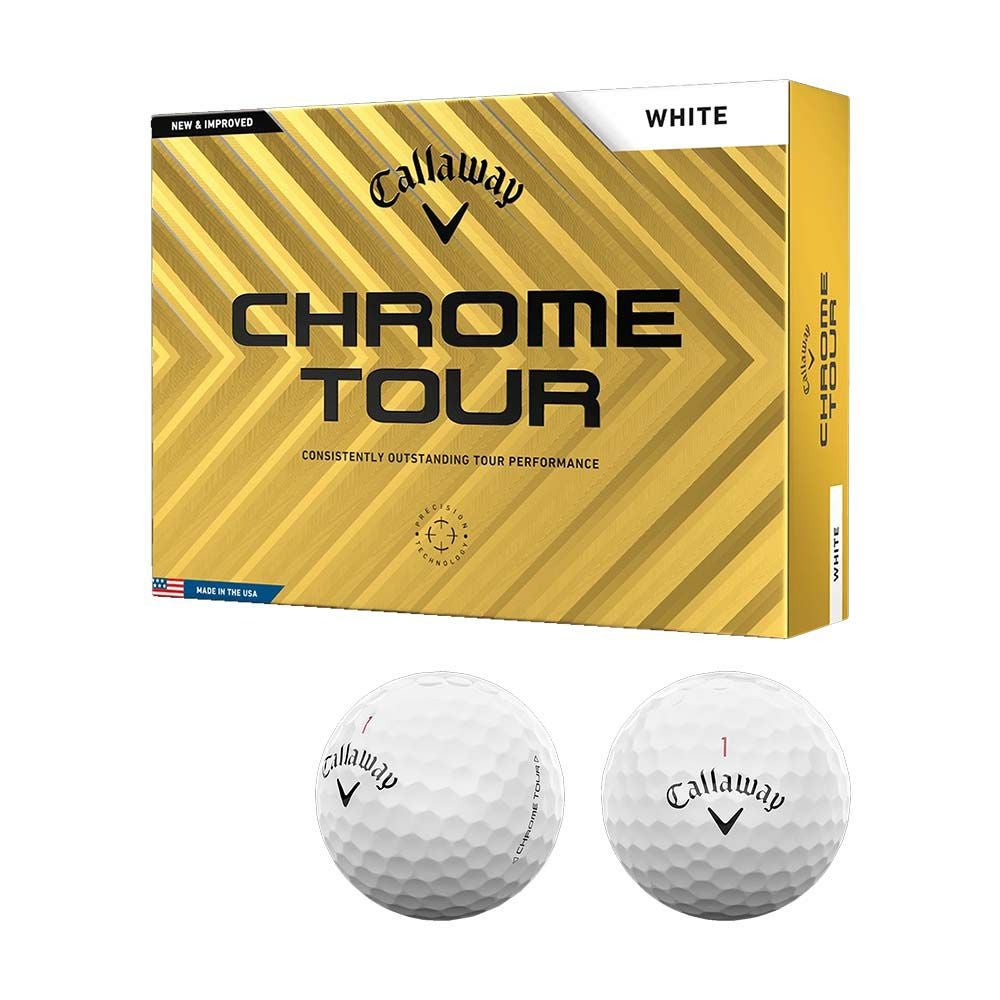 キャロウェイ Callaway 【大特価市】CHROME TOUR X ボール ホワイト 1