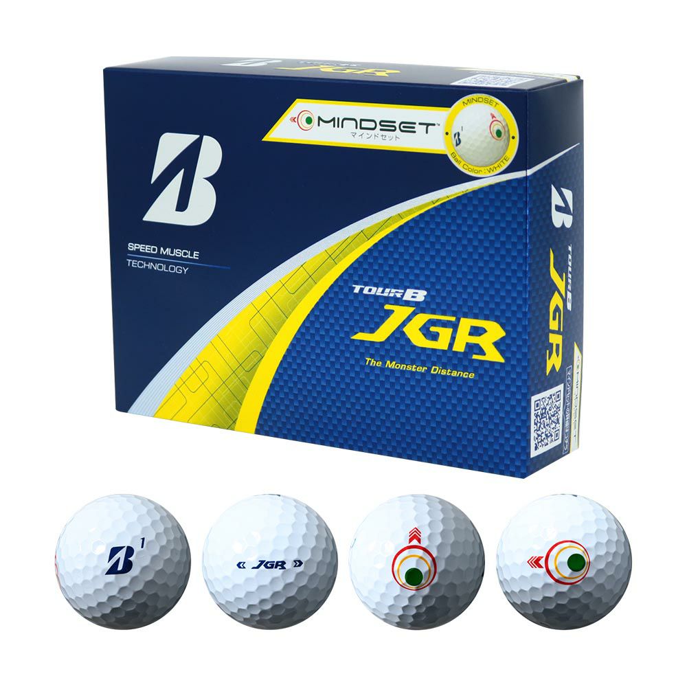 ブリヂストン BRIDGESTONE GOLF TOUR B JGR ボール (ホワイト