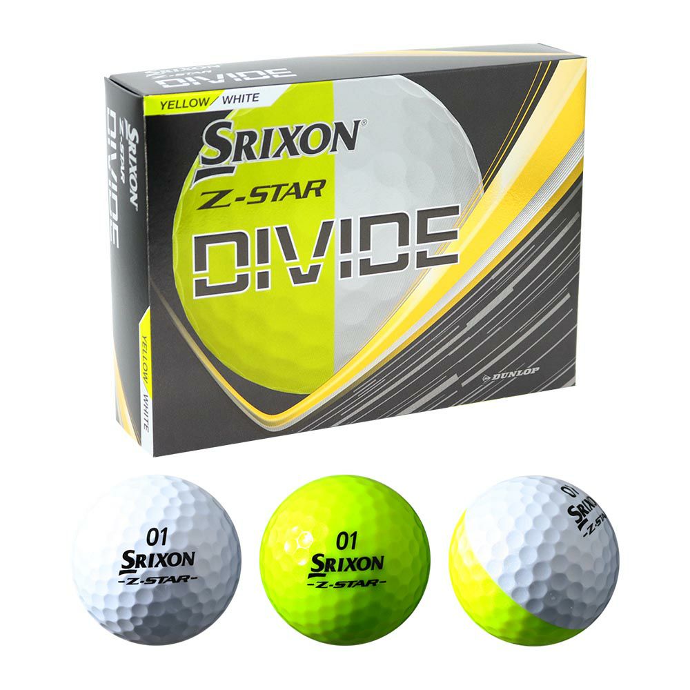 スリクソン SRIXON Z-STAR XV ディバイド DIVIDE ボール ホワイト