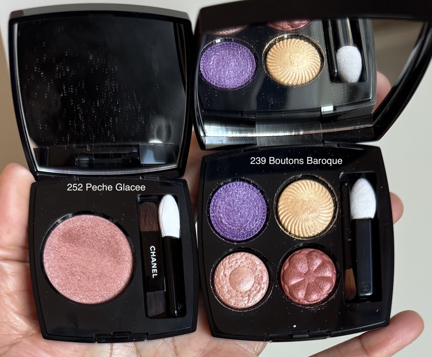 Chanel Les 4 Ombres Boutons (239 Boutons Baroque Review and