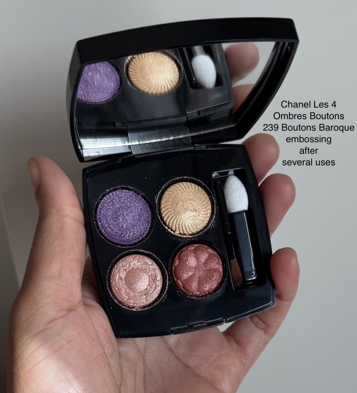 Chanel Les 4 Ombres Boutons (239 Boutons Baroque Review and