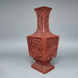 中国骨董】辰砂花瓶 買取実績｜日晃堂 買取実績