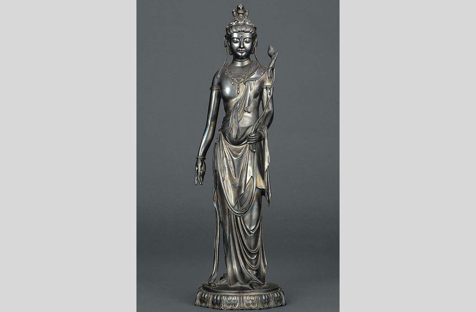 高村光雲】聖観世音菩薩(複製) 買取実績｜日晃堂 買取実績