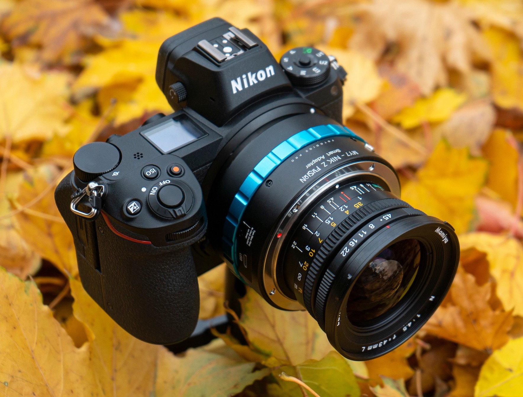 New: Fotodiox Pro Fusion Mamiya 7 to Nikon Z smart adapter - Nikon