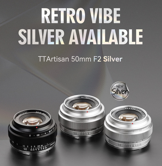 The TTArtisan 50mm f/2 full-frame manual focus mirrorless lens for