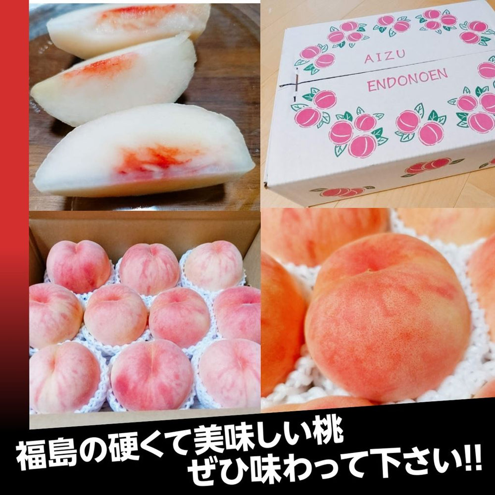 桃 【遠藤農園】 もも 5kg 大玉 14～18個 品種色々 贈答 福島県 会津