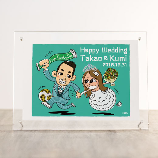 スポーツイラストレーターりおたの似顔絵オーダーサイト