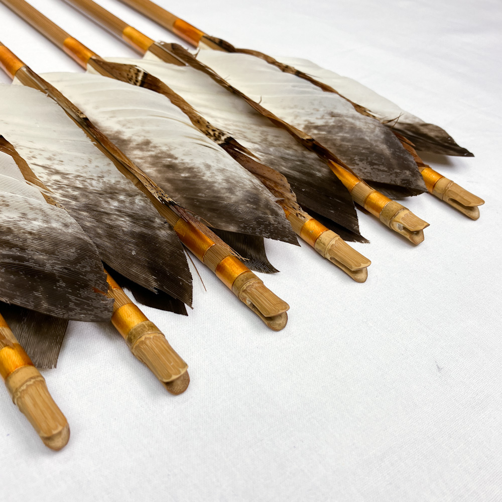 鏑矢 6本 109.5cm 76g | 古弓具 二月堂