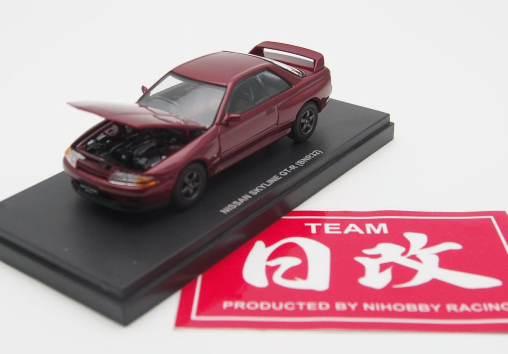 KYOSHO NISSAN 1/43 SKYLINE R32 GTR Red Pearl Metallic – NIHOBBY 日