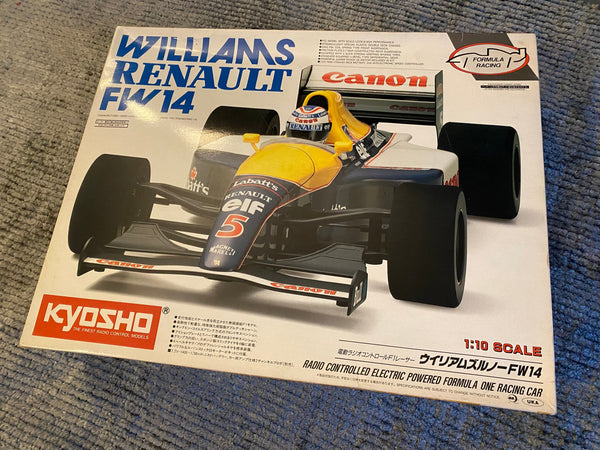 KYOSHO 1/10 1990 Williams Renault FW14 F1 RC car. – NIHOBBY 日改通商