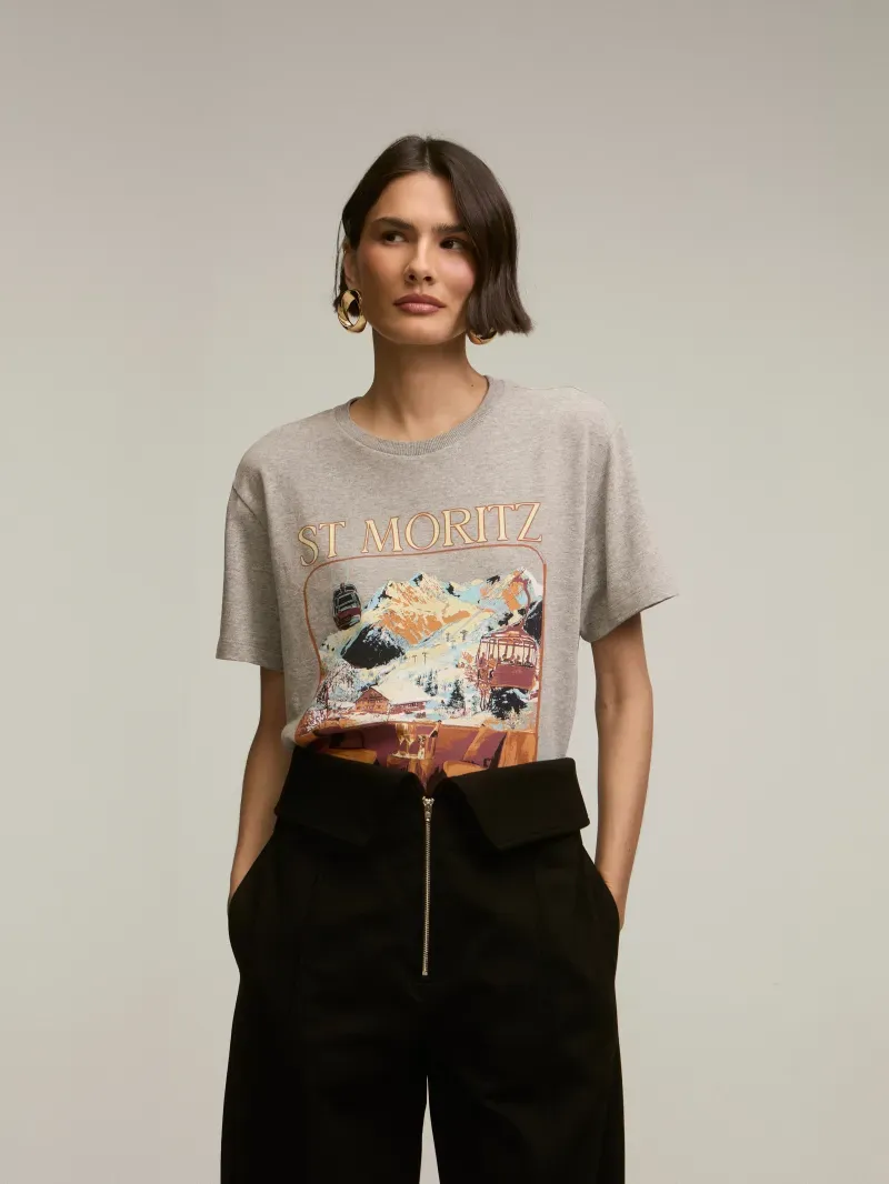 T-Shirt St. Moritz Grey - NIINI