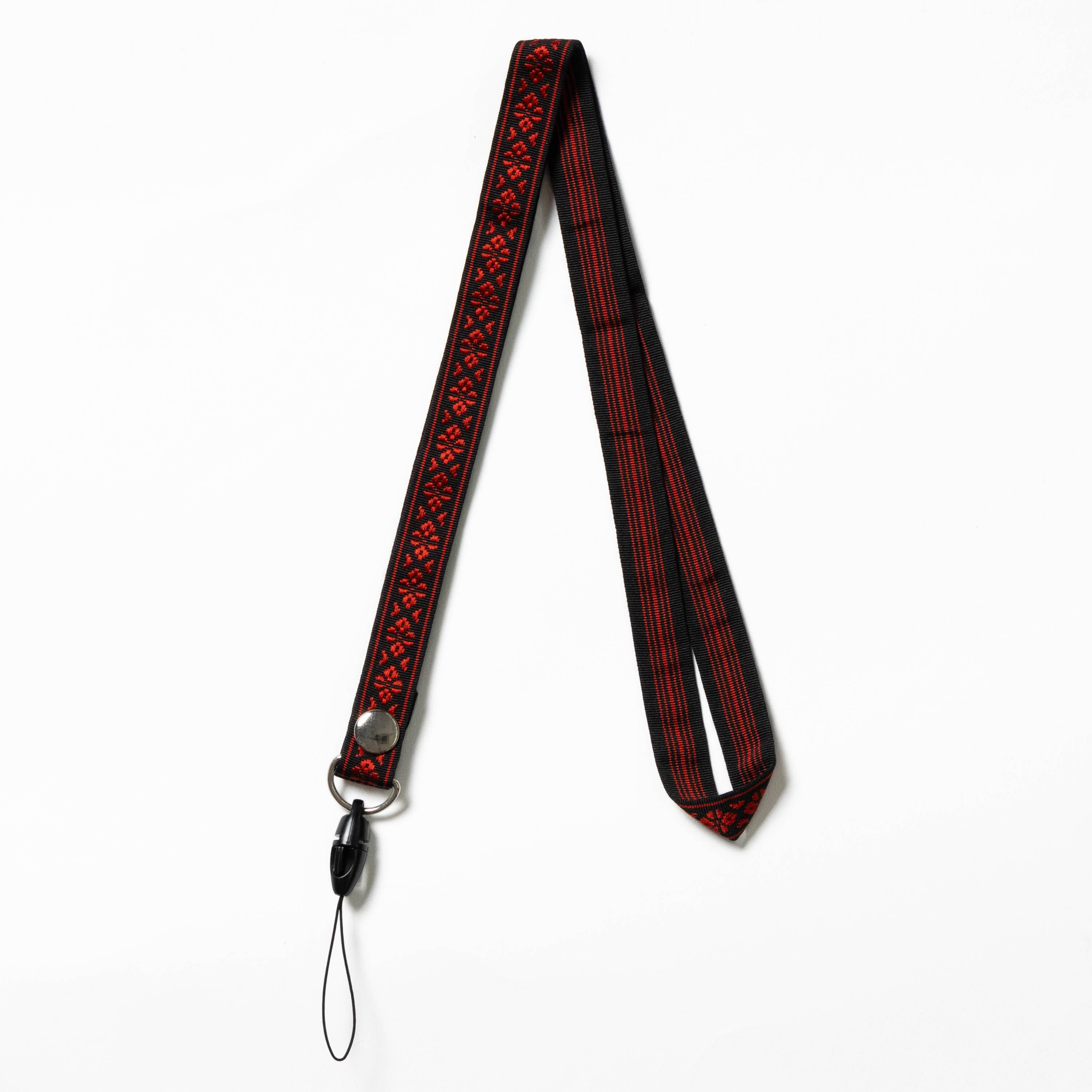 ネックストラップ 赤｜西村織物 オンラインショップ｜博多帯・博多織 通販
