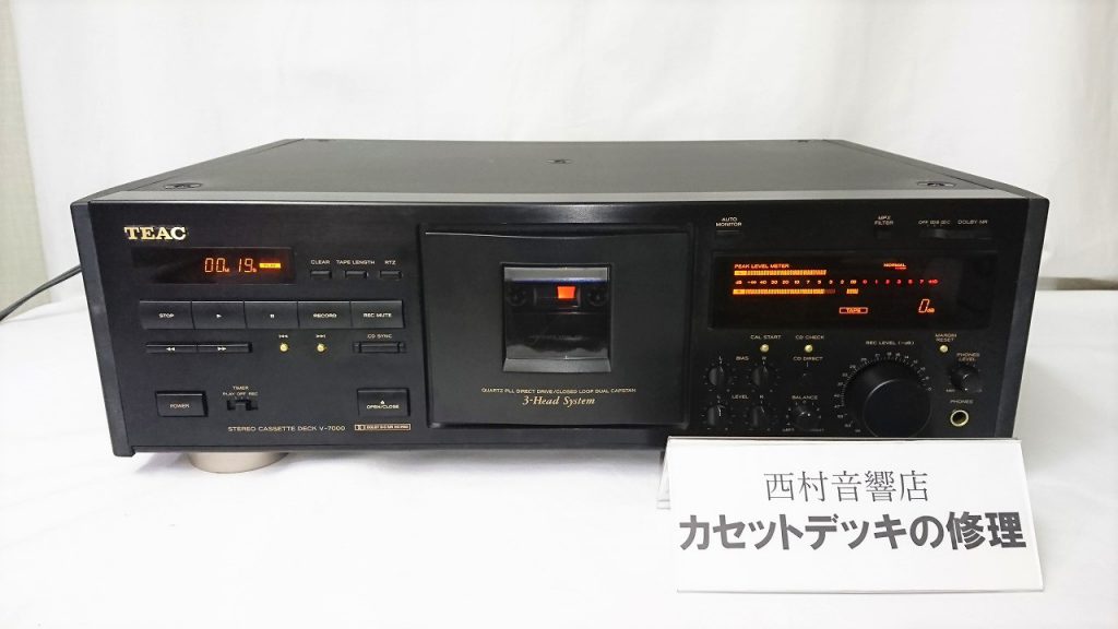 カセットテープが巻きこむようになったのはなぜ？―TEAC V-7000