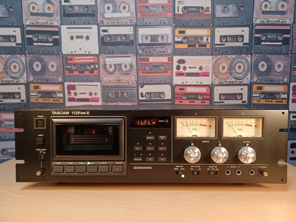 TASCAM 112RmkⅡ｜カセットデッキのレンタルー2週間から利用可能