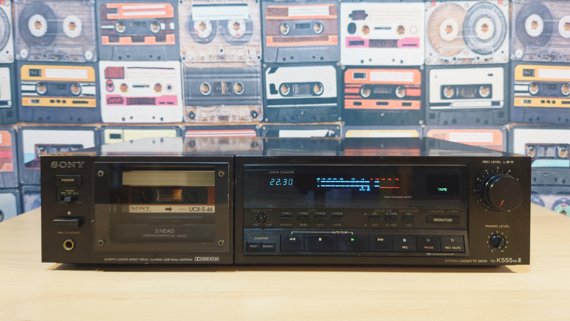 SONY TC-K555ESⅡの修理・オーバーホール | スーパーカセッターズ