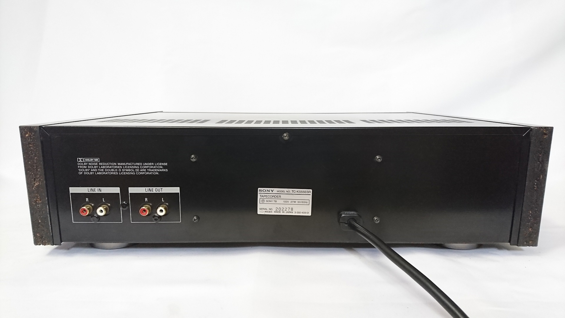 SONY TC-K555ESR◇最後の旧型メカ。最後の独立懸架ヘッド。 | スーパー