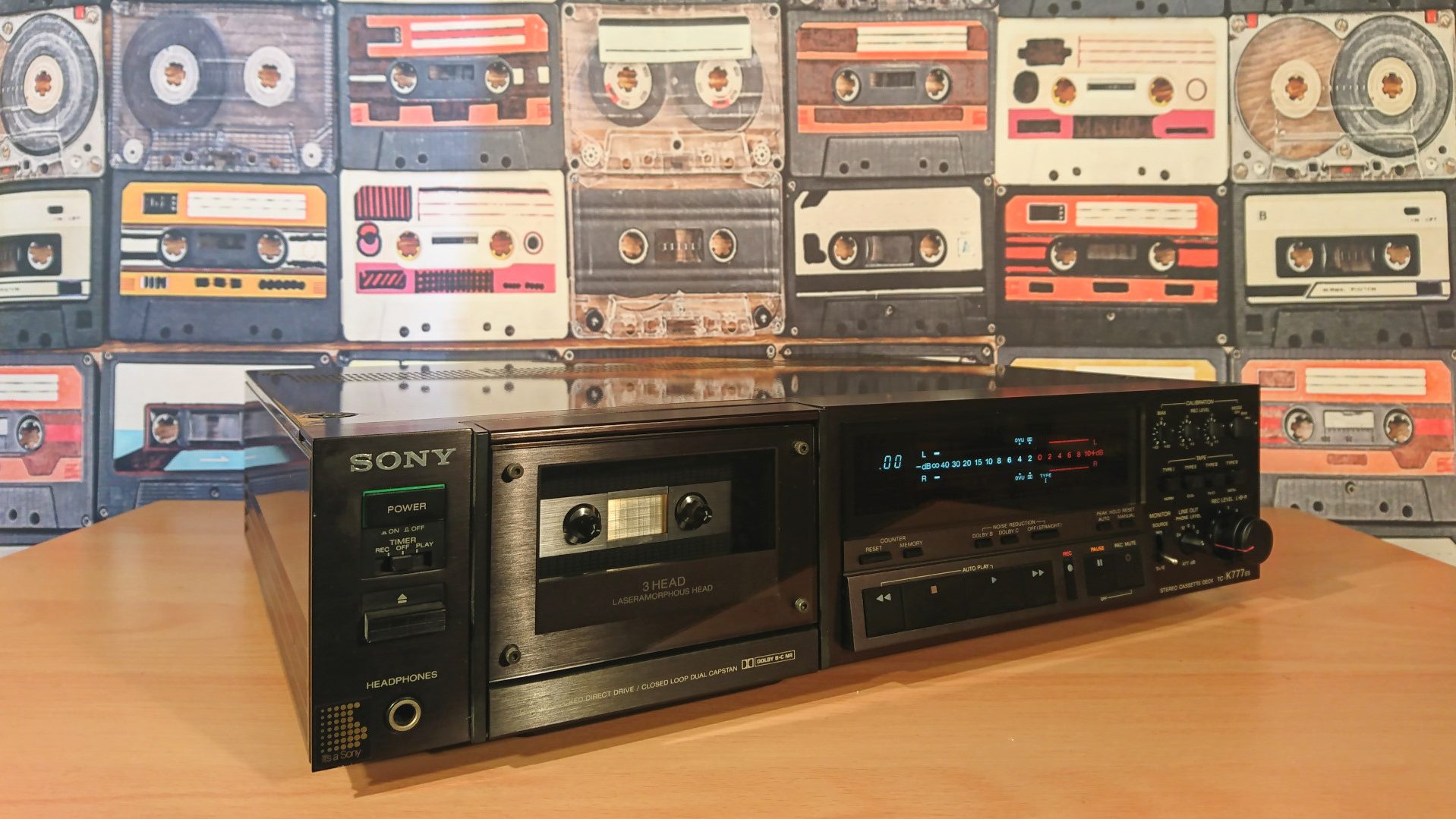 SONY TC-K777ES 実機の写真で外観・内部構造・修理風景を紹介