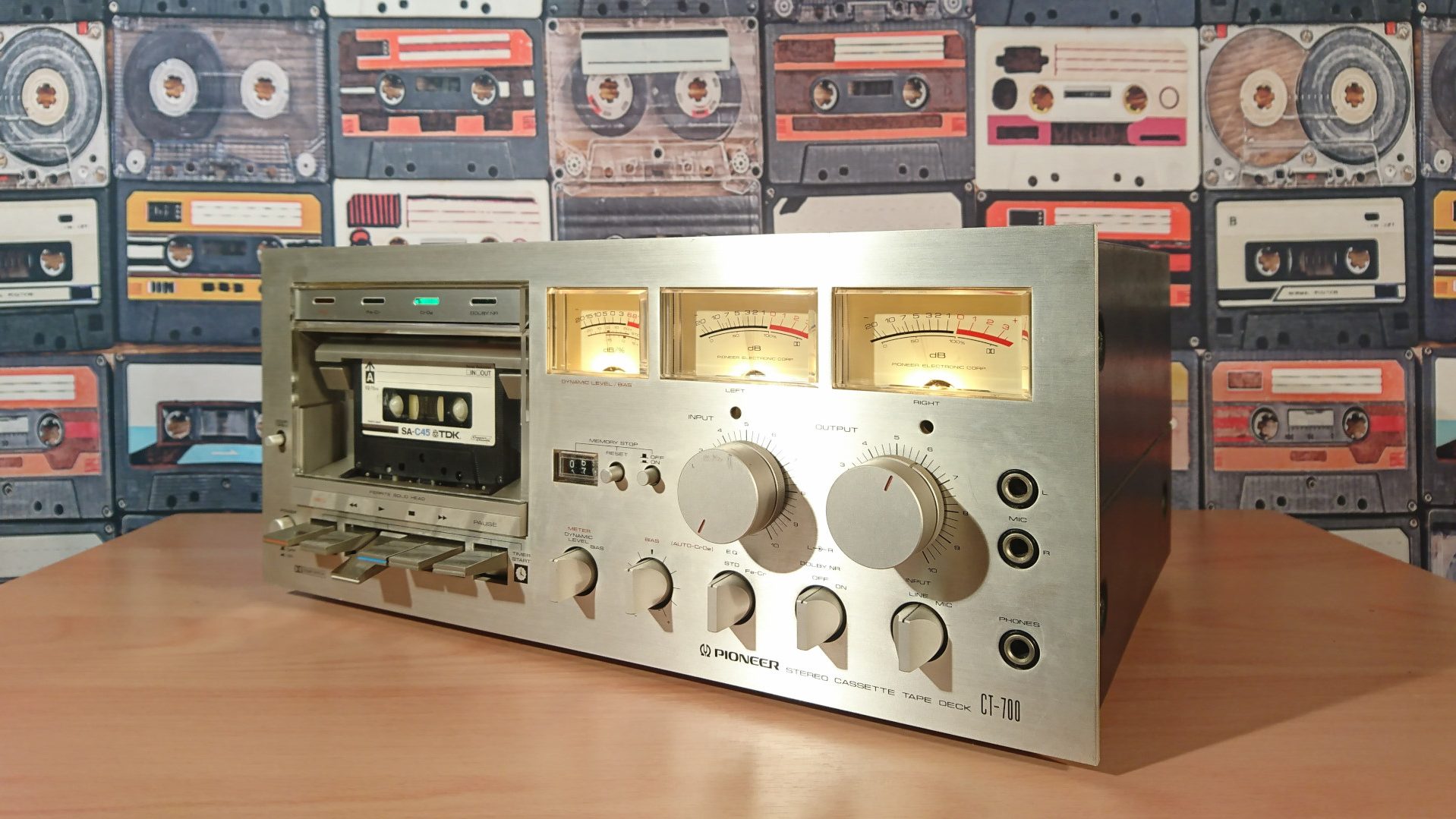 Pioneer CT-700 実機の写真で外観・内部構造を紹介 | スーパーカセッ