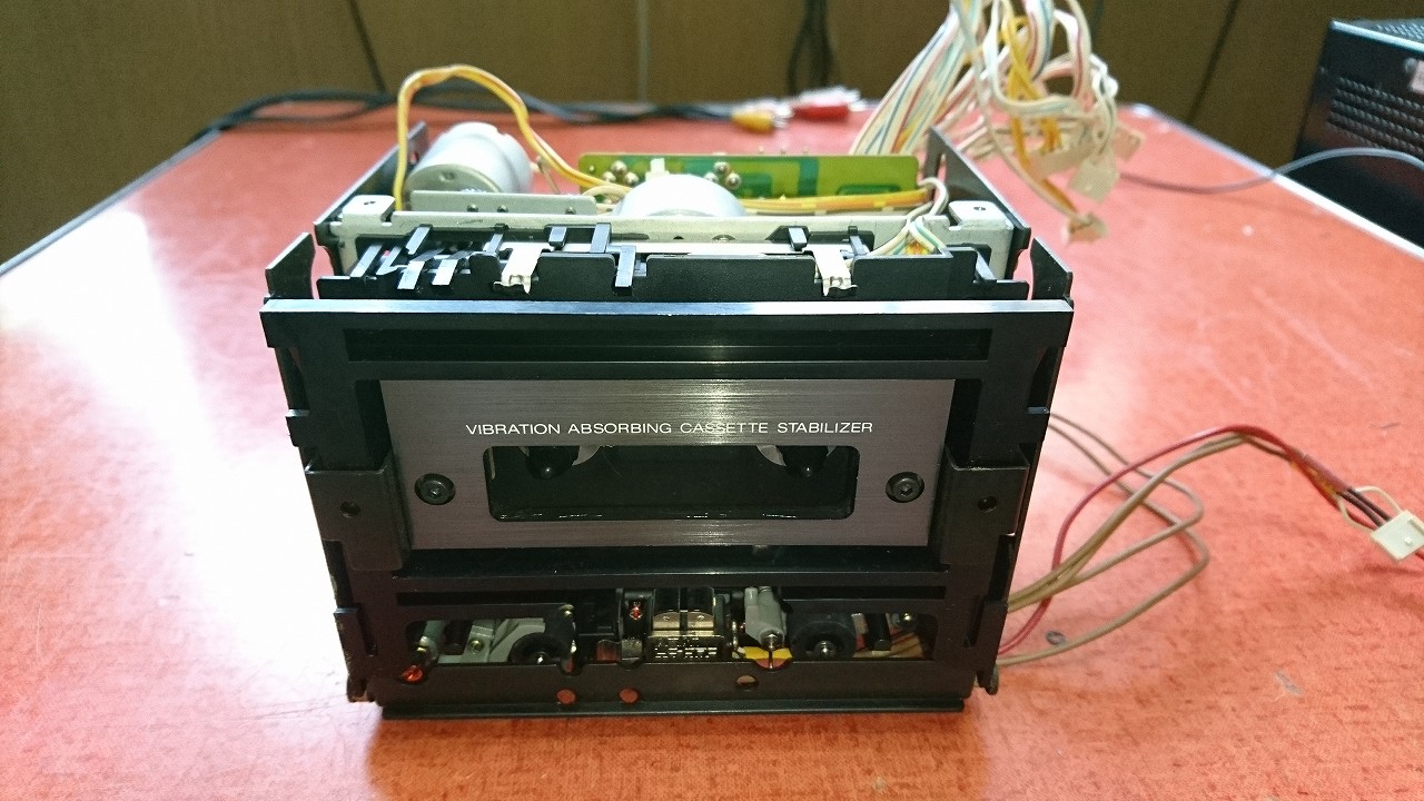 A&D GX-Z7100 の修理（機械系オーバーホール） | スーパーカセッターズ