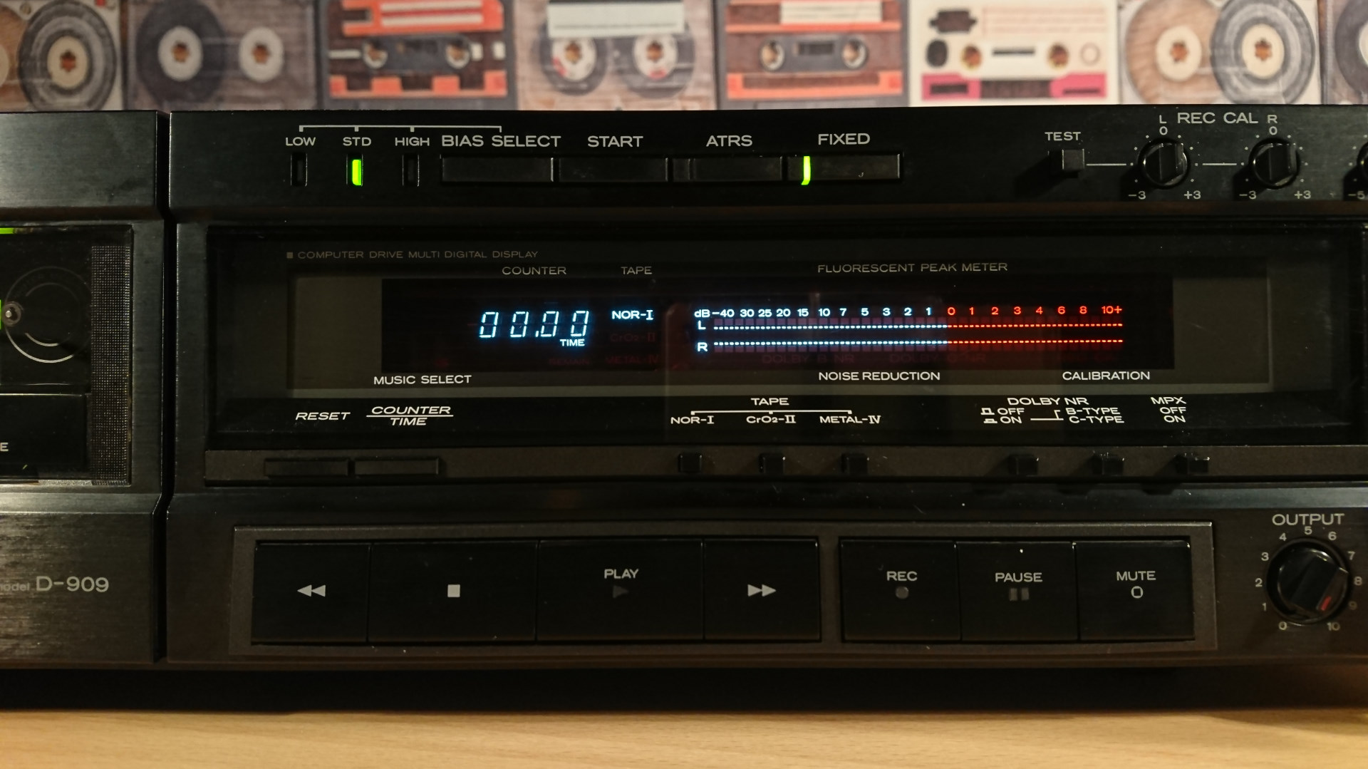 日立Lo-D D-909｜カセットデッキの紹介 | スーパーカセッターズ