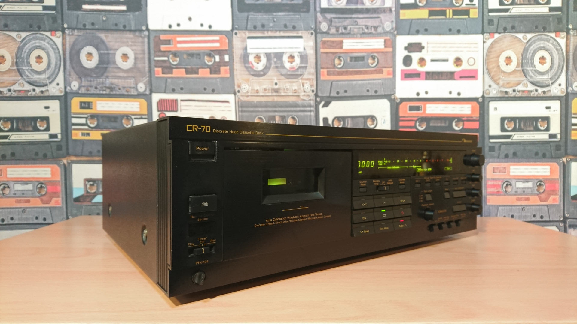 Nakamichi CR-70 外観・内部を実機の画像で紹介 | スーパーカセッ