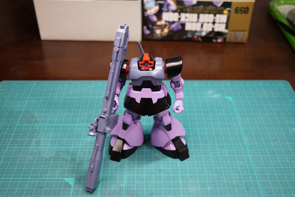 ガンプラ全塗装&電飾｜人気キットHGUC リックドムを電飾＆全塗装