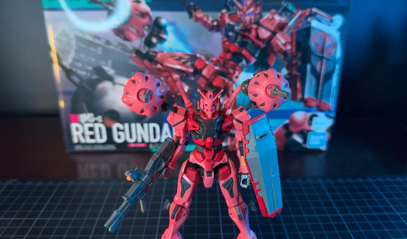 機動戦士Gundam ジークアクス HG 1/144 赤いガンダムを部分塗装で作る