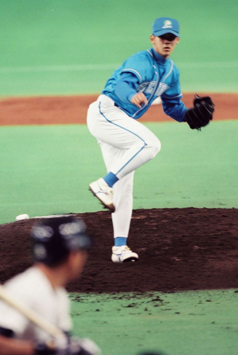 松坂大輔さんが始球式に初登板 伝説のマウンドで「一緒に盛り上がりま