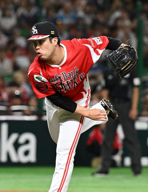 元ソフトバンクホークス攝津投手支給スパイク 元ソフトバンクホークス