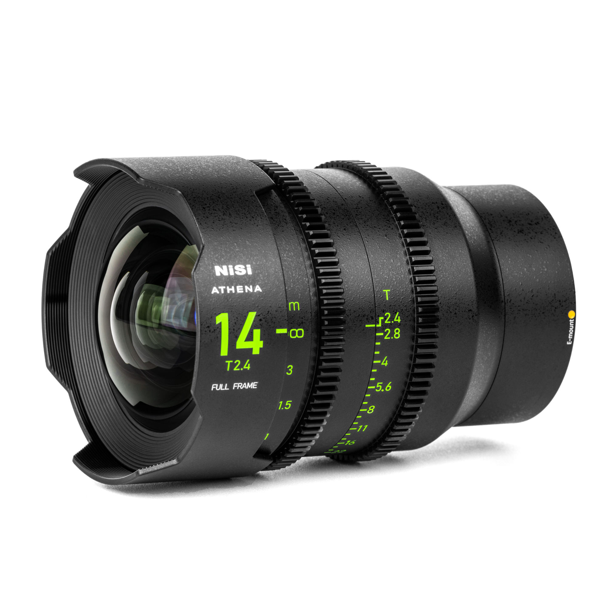 NiSi 14mm ATHENA PRIME Full Frame Cinema Lens T2.4 (E Mount | No