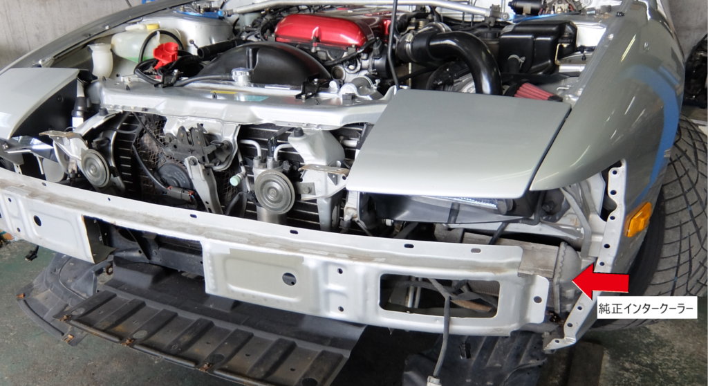 前置きインタークーラーの役割と効果は？BLITZ・INTERCOOLER・SE