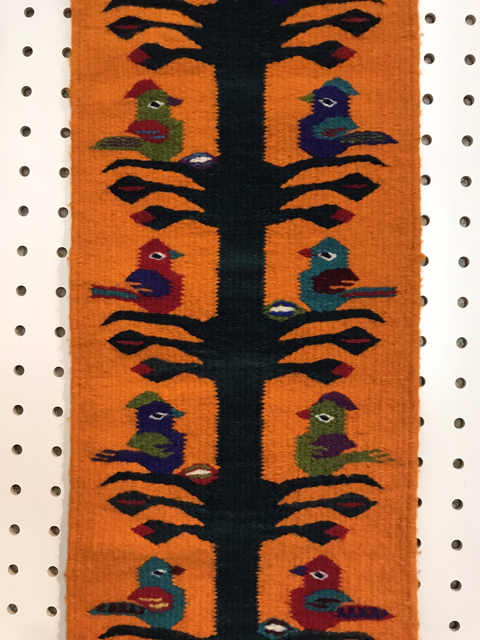 メキシコ オアハカ ラグ タペテ サポテックラグ テーブルセンター