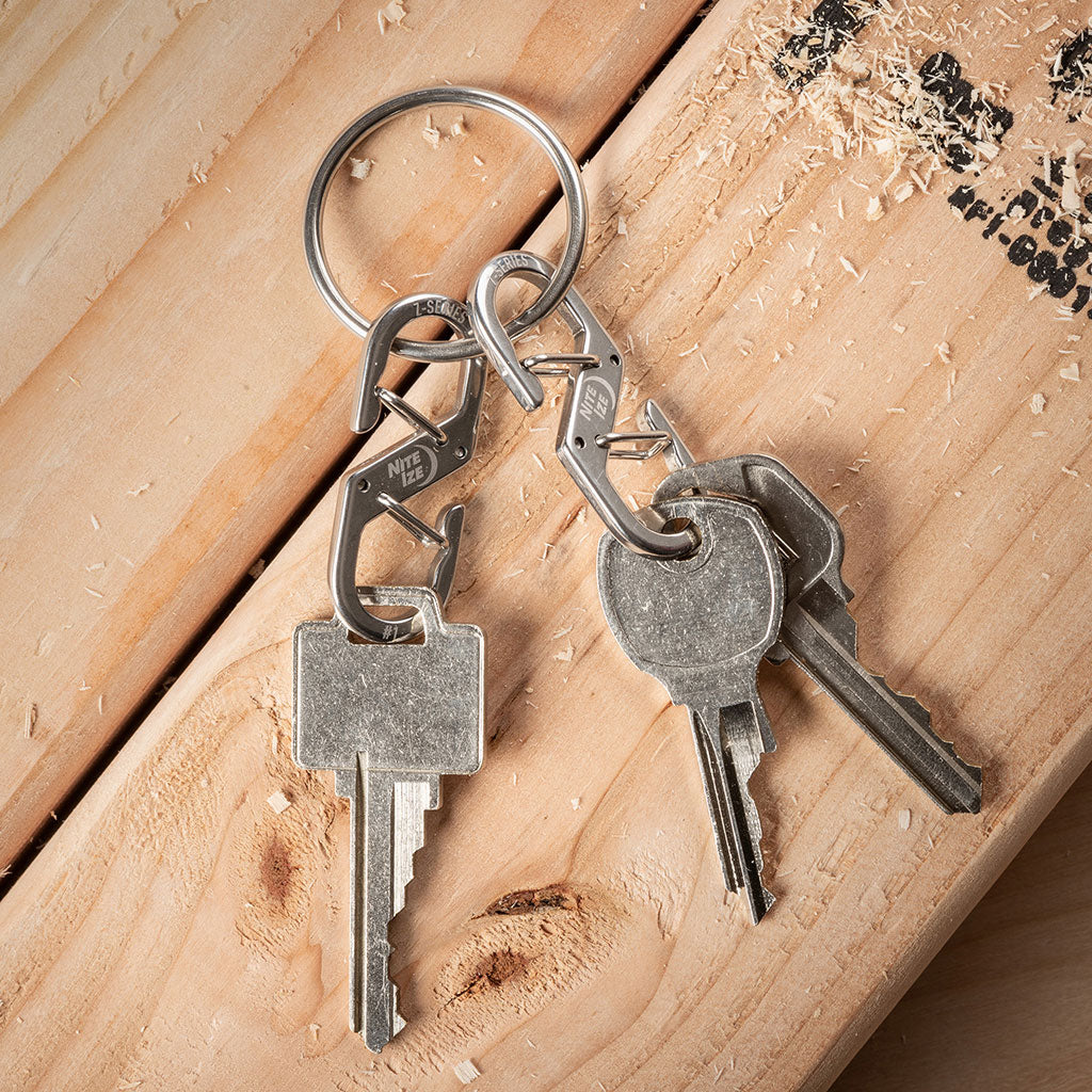 Zカラビナー #1×2P ステンレスシルバー – Nite Ize JAPAN