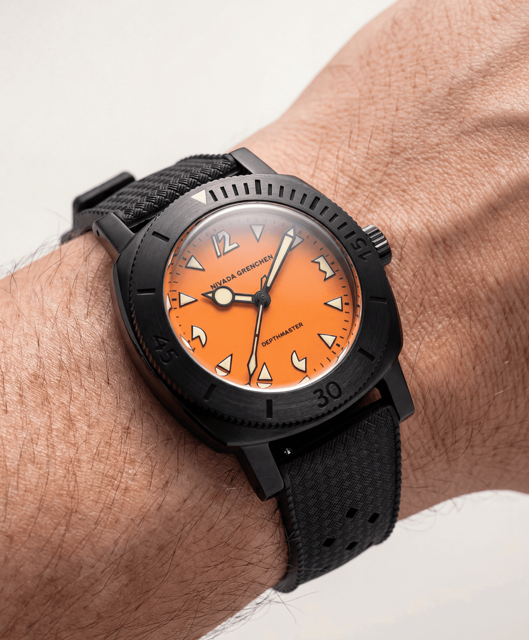 TROPIC BLACK RUBBER STRAP - ALL COLLECTIONS – Nivada Grenchen