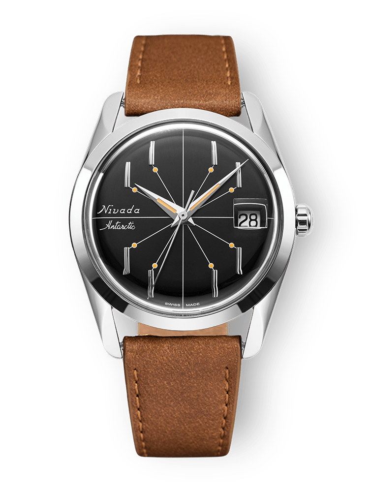 ANTARCTIC SPIDER BLACK - 35mm – Nivada Grenchen