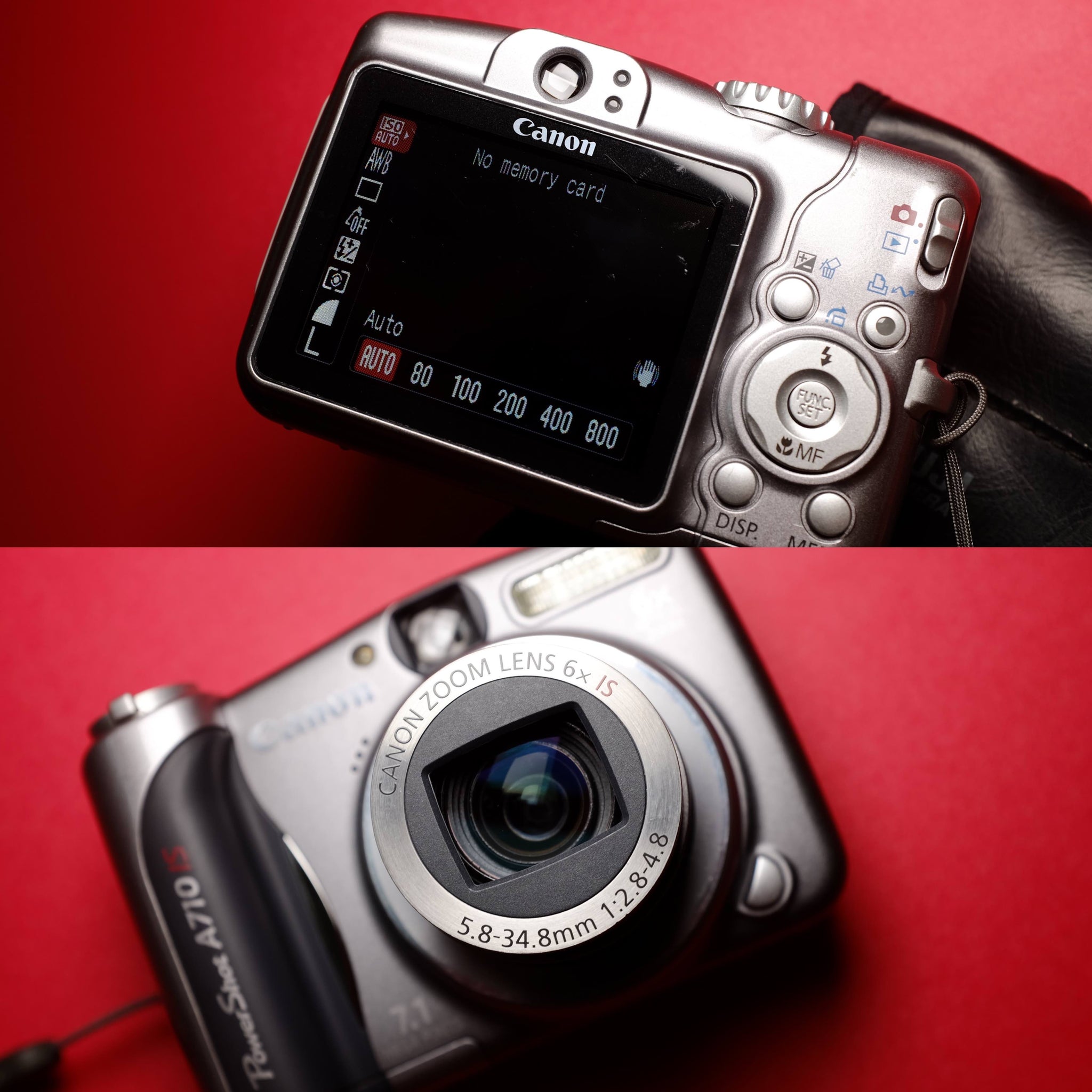 Digicam - Canon PowerShot A710 IS Dark Grey JDM – Nipponina Camera