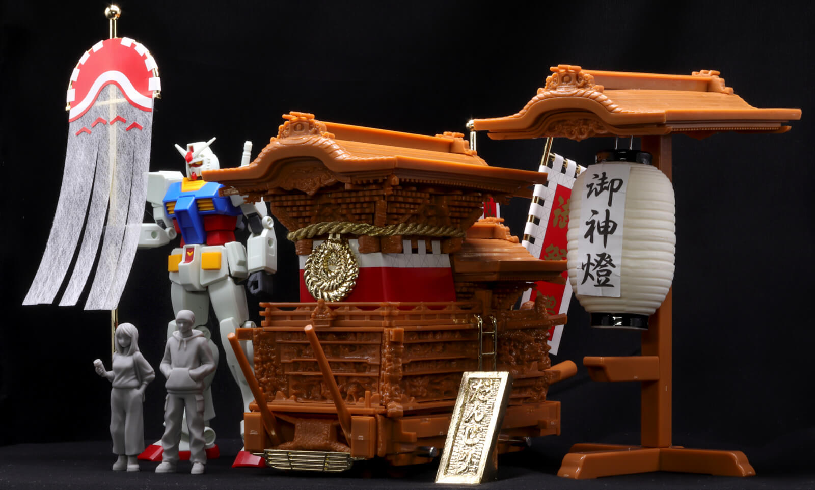 プラモを作ったら始まったのはお祭りでした／つね矢 泉州だんじりDX