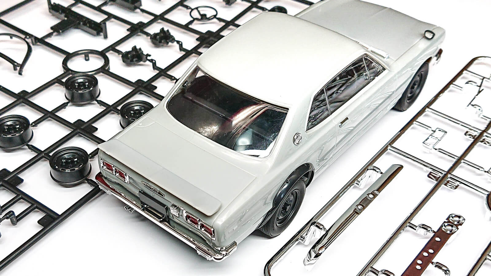 塗装なし」&「1時間フィニッシュ」で、アオシマ新シリーズの1/24