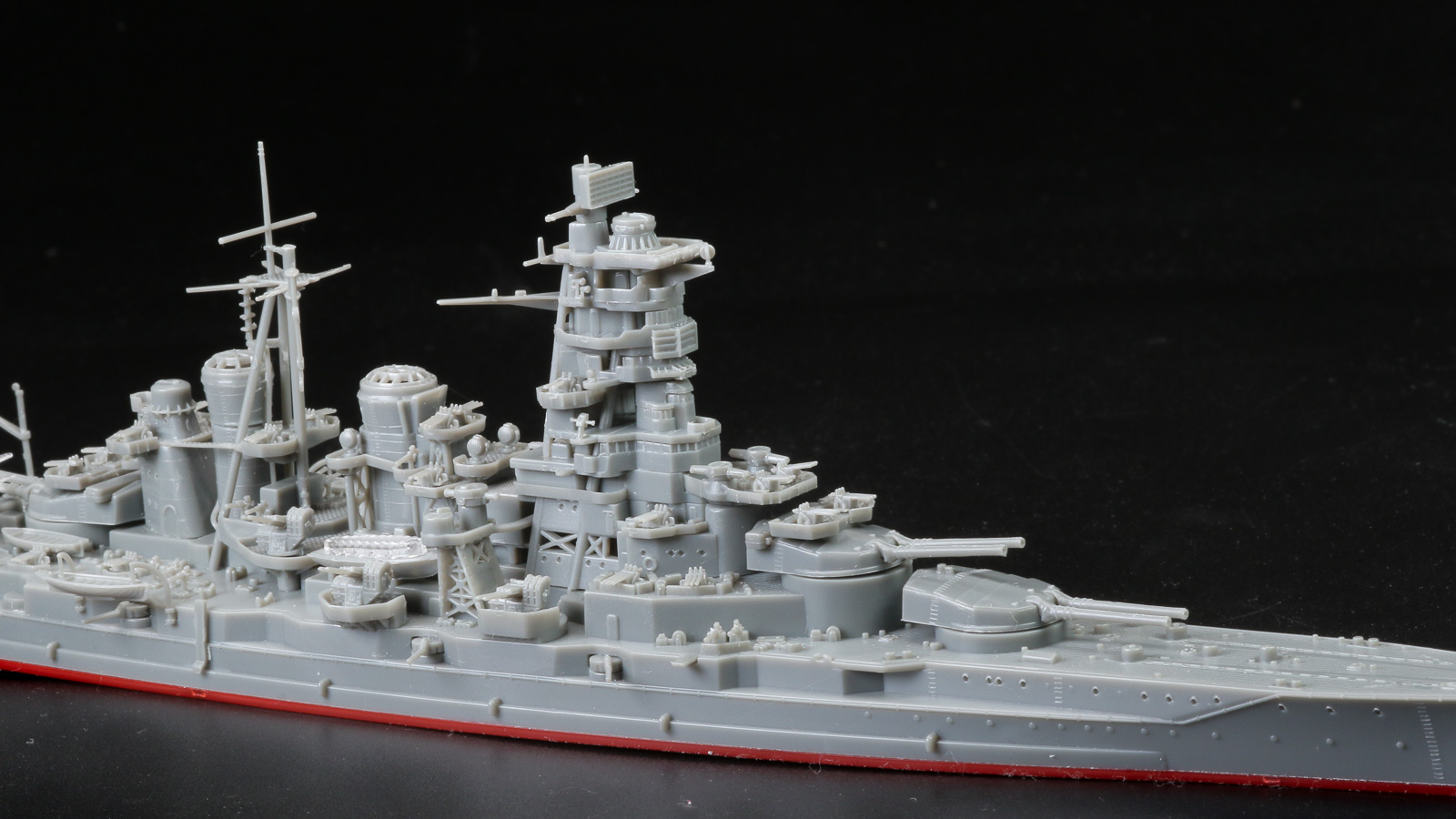 それまでの1/350の成果と、ここからの1/700のはじまりがここに。艦船