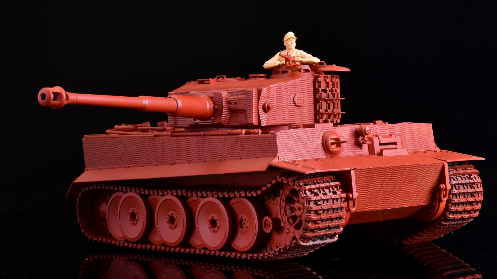 タミヤのツィメリットコーティングシートで俺のティーガーIが最高にご