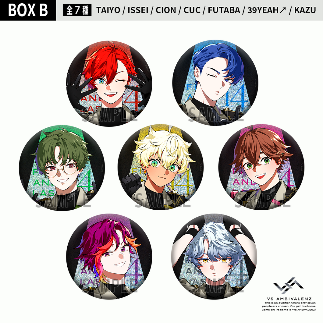 ビバレン 缶バッジ みお AGF VS AMBIVALENZ ビバレン 缶バッジ AGF