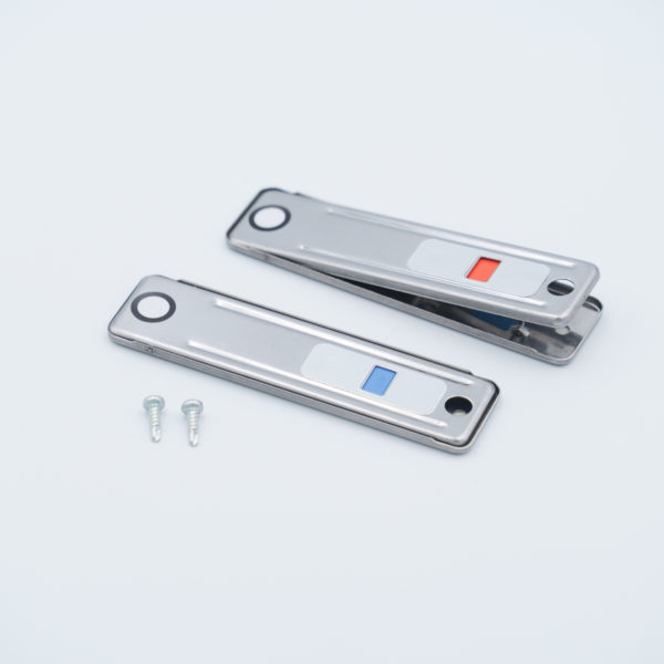 快適防犯 お知らせ窓付き ワンタッチロック 大 - 防犯・防災グッズの