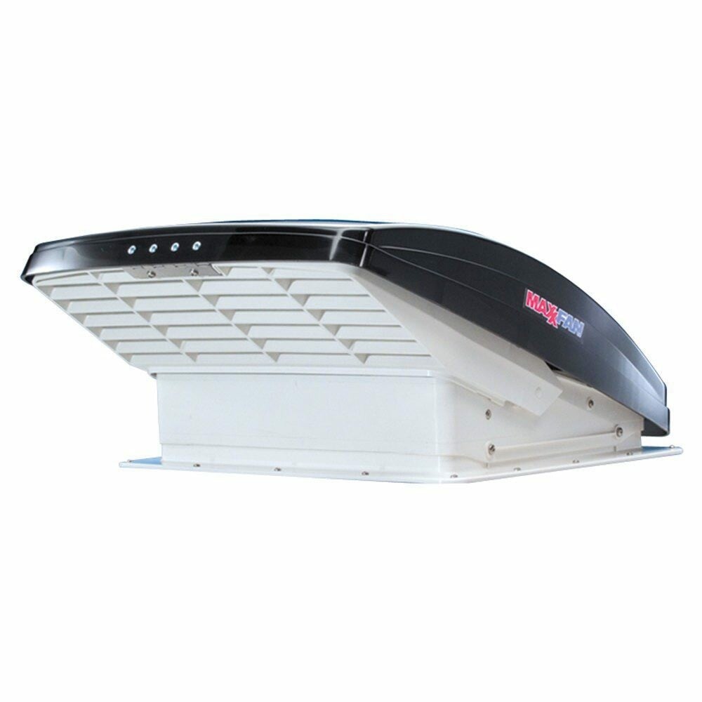 MaxxAir Maxxfan Deluxe Camper Roof Vent Fan (Smoke Tint) (00-06401K)