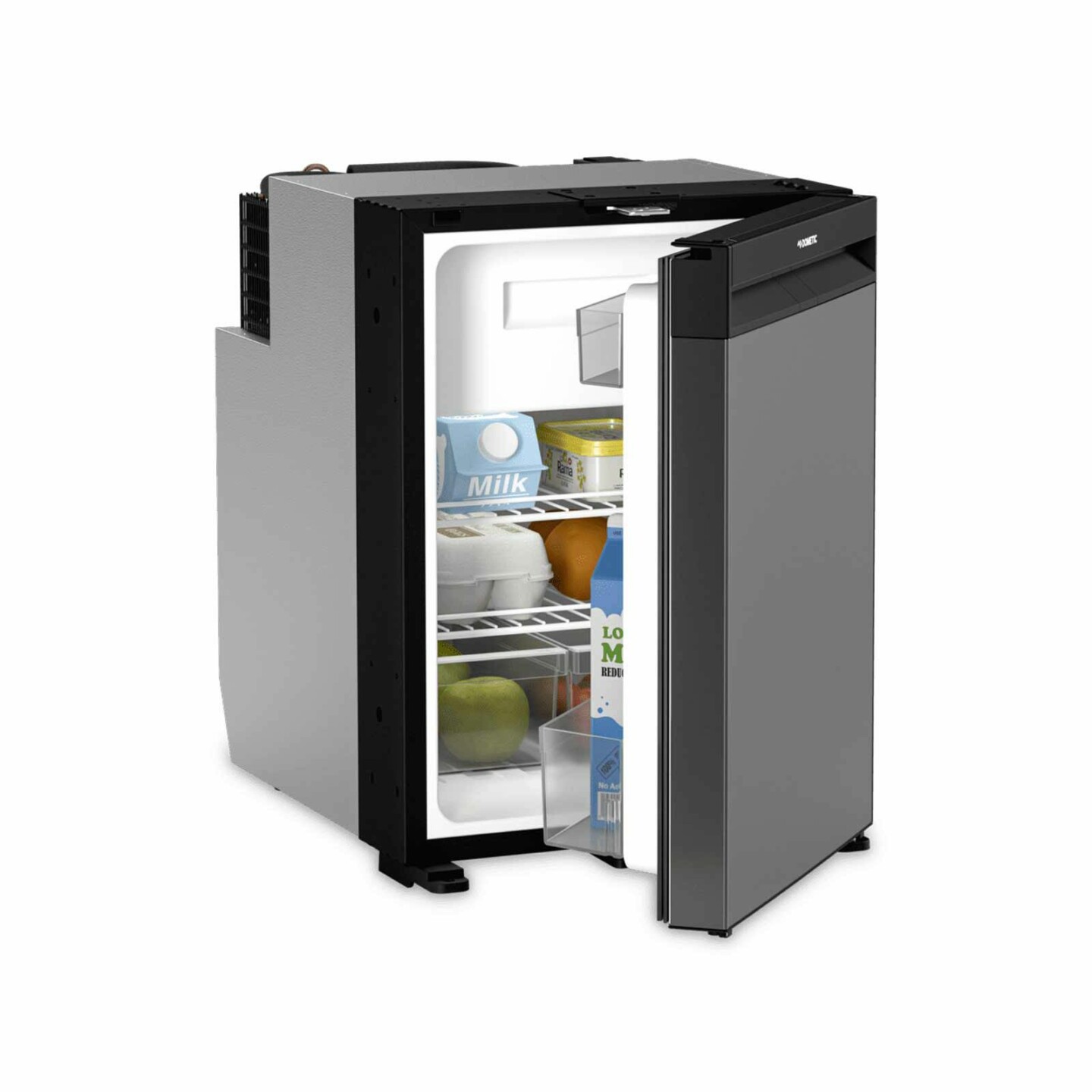 Dometic NRX 60C 1.9 cu. ft. DC-Only Dark Silver Refrigerator