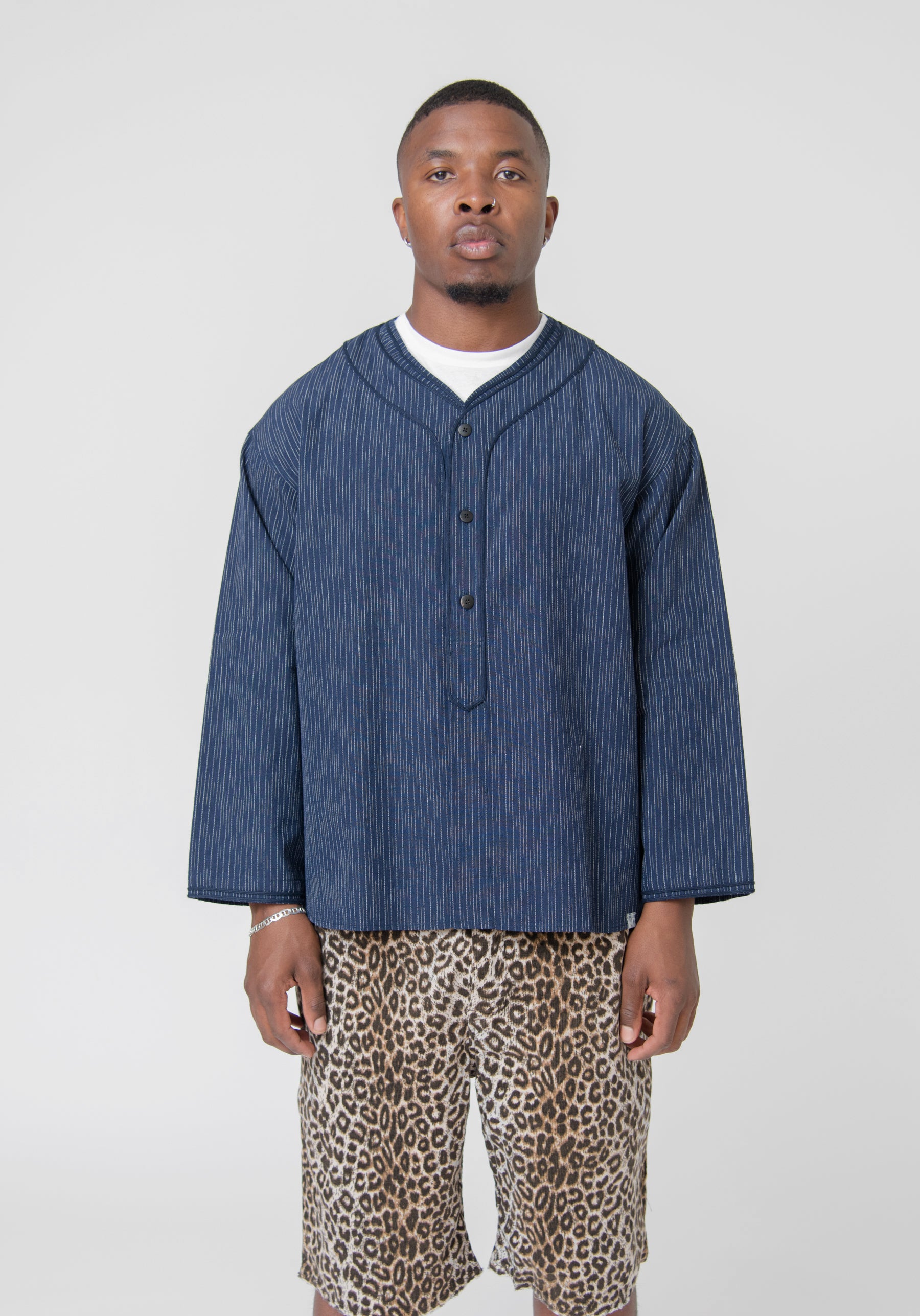 Visvim Santome Dugout Shirt Navy – NOMAD